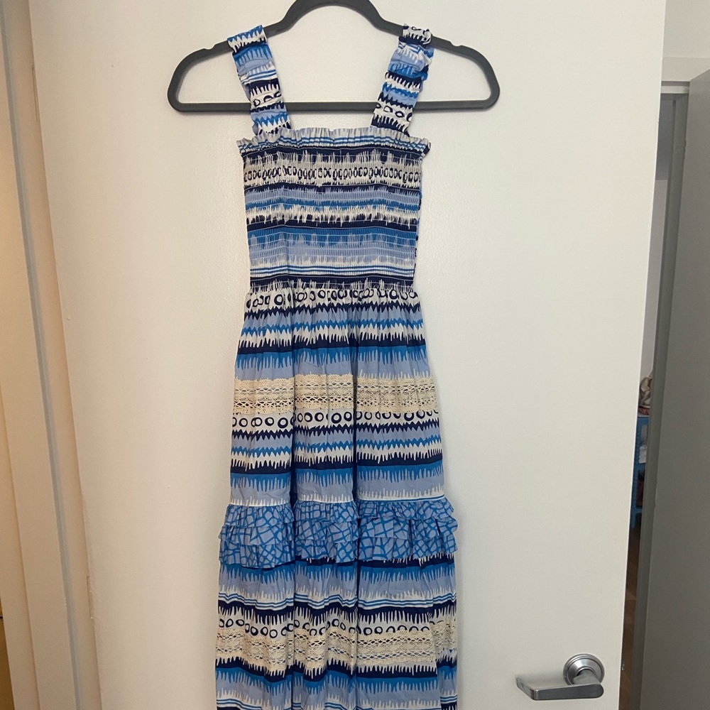 CK Bradley tiered midi dress